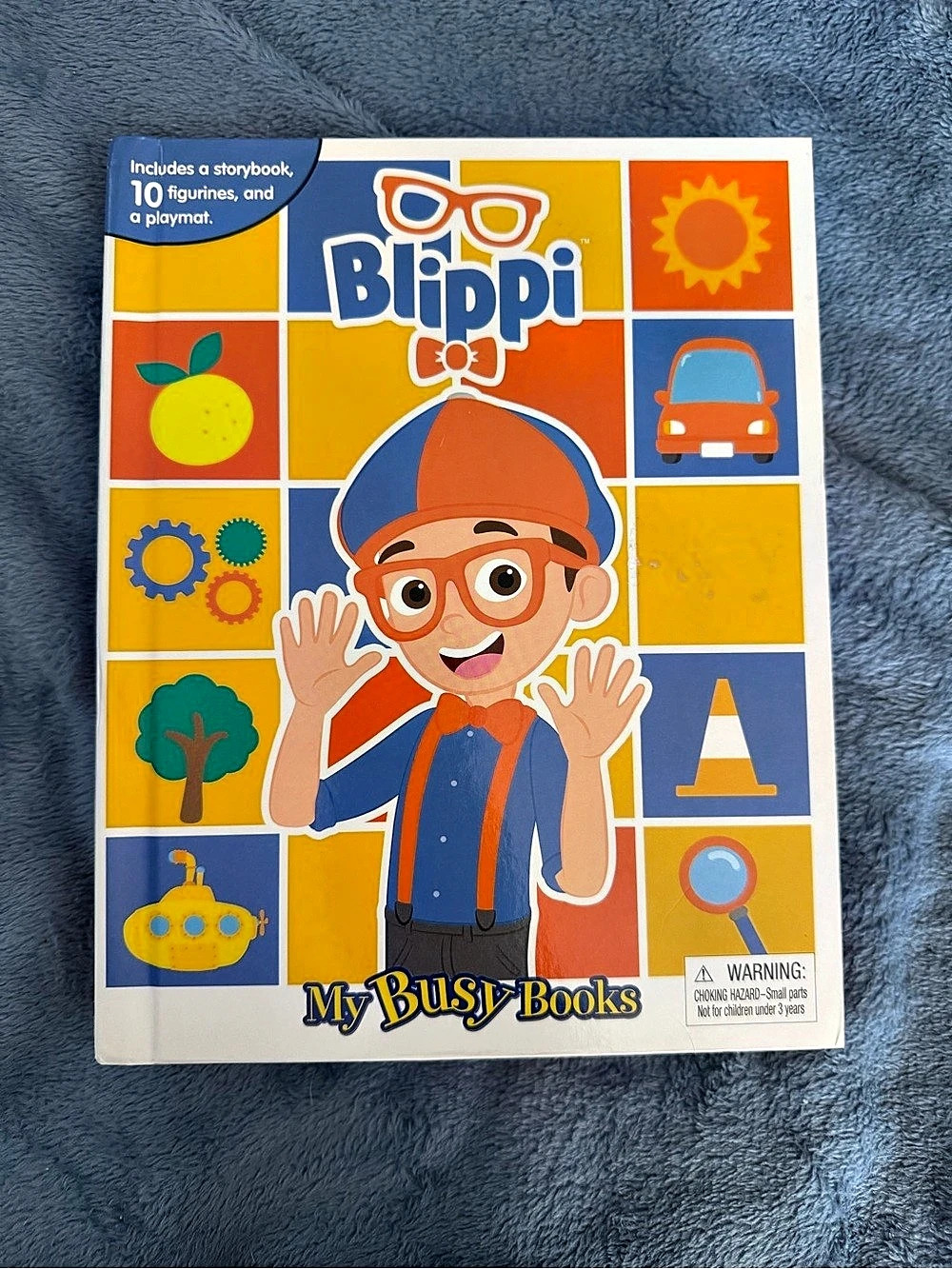 Blippi My Busy Books Interactive Learning Book